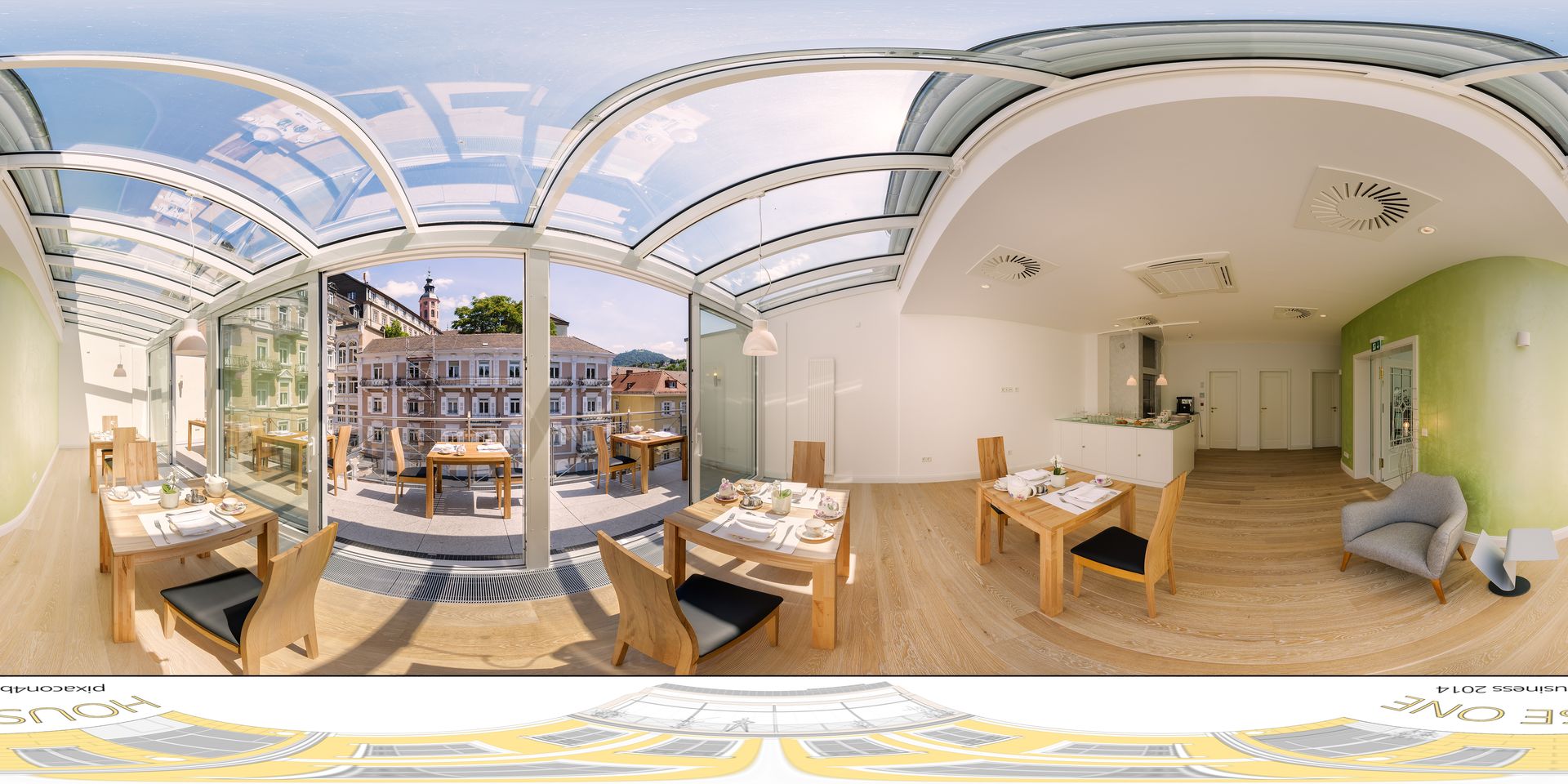 Elegantes Hotelzimmer im Art Hotel Baden-Baden